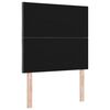 vidaXL Headboard Height Adjustable Dark grey 100 cm Velvet