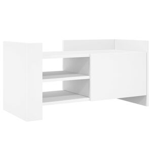 vidaXL TV Cabinet White 80x35x40 cm Engineered Wood