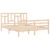 vidaXL Bed Frame without Mattress 160x200 cm Solid Wood