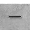 vidaXL Sideboard Concrete Grey 69.5x34x90 cm Engineered Wood