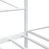 vidaXL Day Bed without Mattress White 107x203 cm Steel