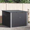vidaXL Bike Shed 3 pcs Anthracite 215 x 206 x 157 cm Metal