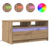 vidaXL Coffee Table Artisian Oak 90 x 50 x 45 cm Engineered Wood
