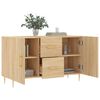 vidaXL Sideboard Sonoma Oak 100x36x60 cm Engineered Wood