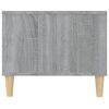 vidaXL Coffee Table Grey Sonoma 102x50x40 cm Engineered Wood