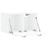 vidaXL Wall Cabinet White 60x36.5x35 cm Engineered Wood