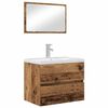 vidaXL Bathroom Furniture Set 2 pcs Old Wood 57 x 37 x 45 cm