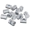vidaXL Barrel Nuts 3462 pcs Silver M6 x 13 mm Metal