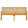 vidaXL Garden Bench 180 cm Solid Acacia Wood