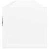 vidaXL Wall Cabinet White 99x18x16.5 cm Engineered Wood