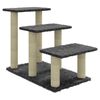 vidaXL Cat Tree with Sisal Scratching Posts Dark Grey 50.5 cm