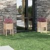 vidaXL Garden Planters 2 pcs 40x40x70 cm Solid Pinewood
