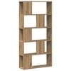 vidaXL Bookcase 5-Tier Artisian Oak 80,5x23,5x162,5 cm Engineered Wood