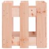 vidaXL Garden Planter with Fence Design 30x30x30 cm Solid Wood Douglas