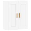 vidaXL Wall Mounted Cabinets 2 pcs White Engineered Wood