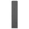 vidaXL Radiator Cover Grey 79.5x19x84 cm Solid Wood Pine