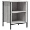 vidaXL Shoe Cabinet Grey Sonoma Holds multiple pairs of shoes