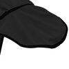 vidaXL Horse Blanket Black 145 cm Polar fleece