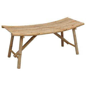 vidaXL Garden Bench 110 x 45 x 50 cm Bamboo Natural Rectangular