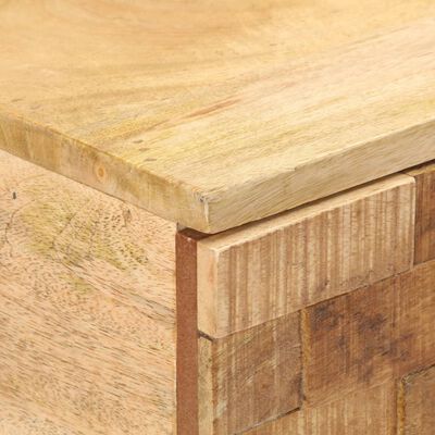 vidaXL Console Table 115x35x76 cm Solid Mango Wood