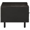 vidaXL Coffee Table Black 100x54x40 cm Solid Wood Mango
