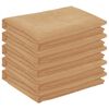 vidaXL Table Cloth 5 pcs Rectangular Beige 140 x 200 cm