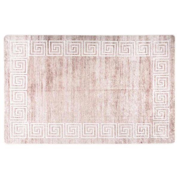 vidaXL Rug Washable 80x150 cm Beige