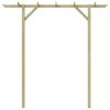 vidaXL Garden Pergola 205x40x203 cm Wood