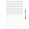 vidaXL Zebra Blind White 150x200 cm Fabric Width 145.9 cm Polyester