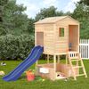 vidaXL Outdoor Playset Solid Wood Fir
