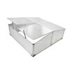 vidaXL Greenhouse | Transparent | Polycarbonate, Aluminium | Medium