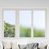 vidaXL Window Films 5 pcs Static Frosted Grey PVC