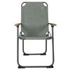 Bo-Camp Folding Camping Chair Bushwick Green
