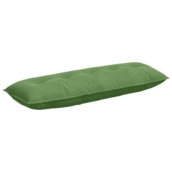 vidaXL Back Pillow Light Green 140 x 50 cm Corduroy Fabric