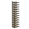 vidaXL Wall-mounted Wine Racks for 48 Bottles 2 pcs Black Iron