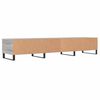 vidaXL TV Cabinet Grey Sonoma 150x36x30 cm Engineered Wood