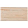 vidaXL Table Top 110x60x2.5 cm Solid Wood Pine Rectangular