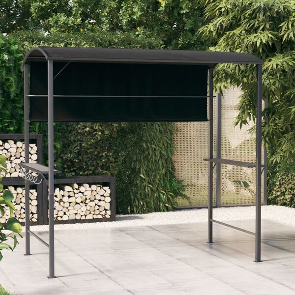 vidaXL Gazebo with Roof 220x110x200 cm Anthracite
