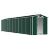 vidaXL Garden Shed Green 191x895x198 cm Galvanised Steel