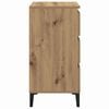 vidaXL Bedside Cabinet Artisan Oak 45 x 35 x 44 cm Engineered Wood