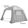Bo-Camp Side Wall with Door and Window for Tent Air Gazebo Grey