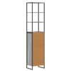 vidaXL Bathroom Cabinet Grey Sonoma 40 x 30 x 180 cm Engineered Wood