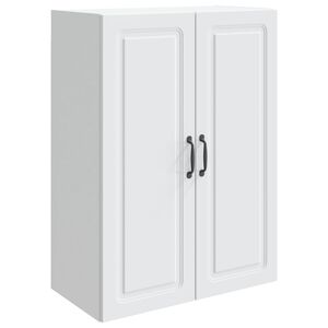 vidaXL Wall-Mounted Cabinet 66 x 34.5 x 90 cm Engineered Wood White