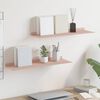 vidaXL Floating Shelf Wall-mounted 2 pcs Pink 60 x 18 x 2.5 cm Steel