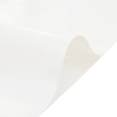 vidaXL Tarpaulin White 3.5x5 m 650 g/m²