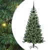 vidaXL Christmas Tree with 150 LEDs with Stand Green 120 cm PVC
