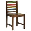 vidaXL Dining Chairs 2 pcs Solid Reclaimed Wood