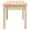 vidaXL Garden Bench 80x44x45 cm Solid Wood Pine