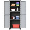 vidaXL Plastic Cabinet 68x39x171.5 cm