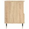 vidaXL Bedside Cabinet Sonoma Oak 40x35x50 cm Engineered Wood
